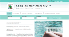 Desktop Screenshot of camping-montmorency.com